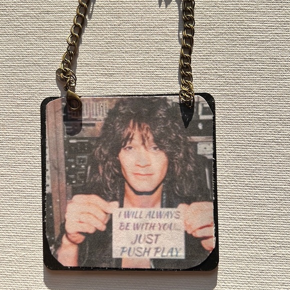 Eddie Van Halen Ornament - Picture 1 of 3
